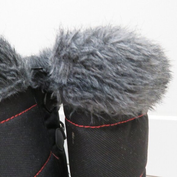 PAJAR Olga Winter Snow Duck Boots in Black Gorpcore Outdoor - Size US 6 - Picture 8 of 16